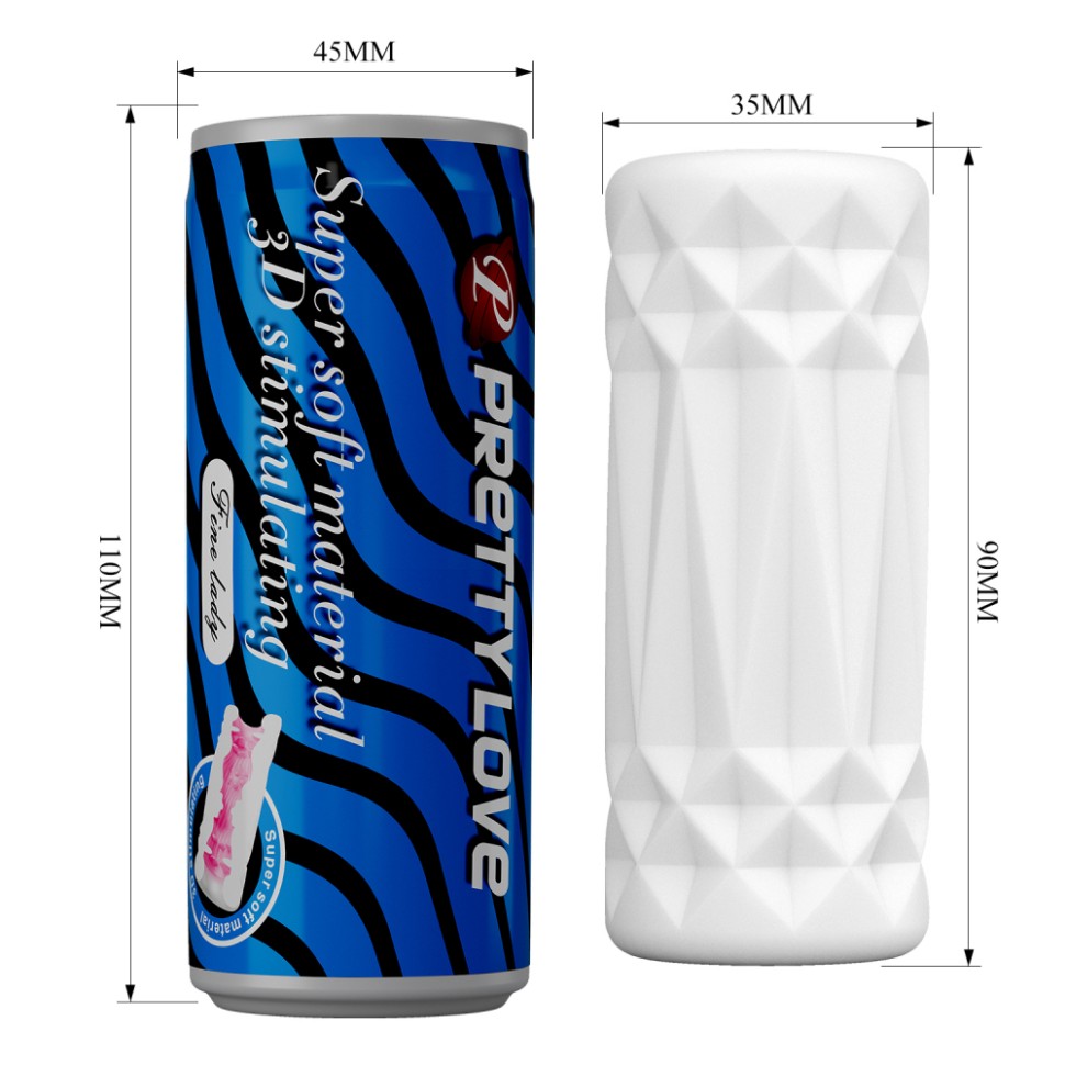 Маструбатор Pretty Love длина — 90 мм, ширина — 35 мм