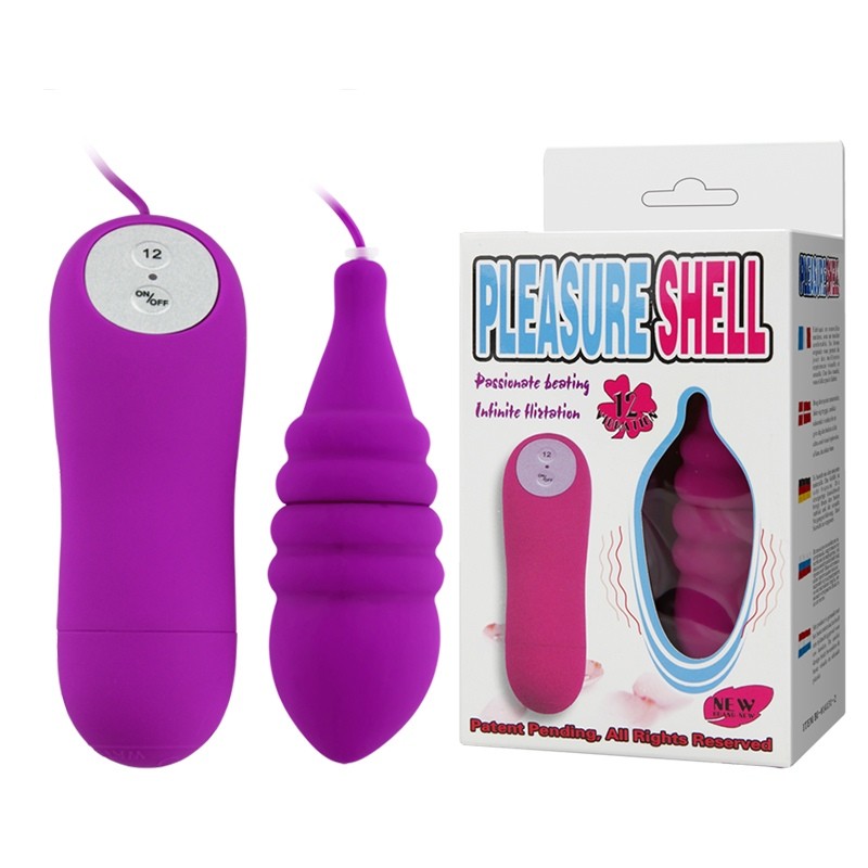 Виброяйцо Vibrating egg, 12 speed vibr, Purple