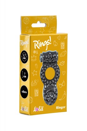Эрекционное кольцо Rings Ringer black