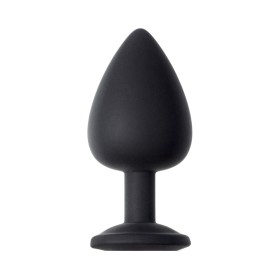 Анальная пробка Emotions Cutie Large Black golden crystal