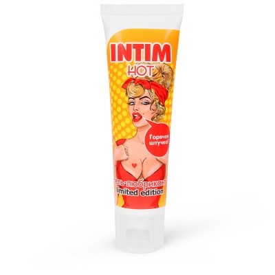 Гель-любрикант Intim Hot серии Limited edition туб пластиковый 50 г