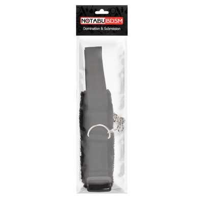 Оковы с мехом цвет чёрный