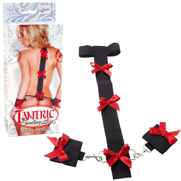 Набор для бандажа Tantric Binding Love Collar and Cuffs
