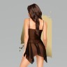 Пеньюар Penthouse "Sweet beast" black (S/M) в комплекте с трусиками.