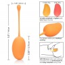 Набор необычных одинарных вагинальных шириков в виде магно Kegel Training Set Mango