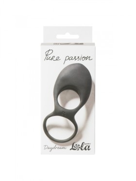 Эрекционное Виброкольцо Pure Passion Daydream Black