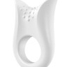 Эрекционное Вибро-кольцо OVO B2 Vibrating ring white
