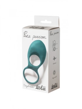 Эрекционное Виброкольцо Pure Passion Daydream Green