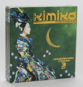 Презервативы KIMIKO классические, гладкие, 3 шт