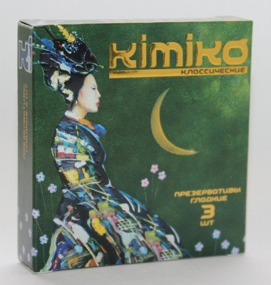 Презервативы KIMIKO классические, гладкие, 3 шт