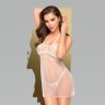 Пеньюар Penthouse "All yours" white (S/M) в комплекте с трусиками.