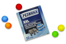 Шуточная жвачка- Резинка ХХL.