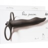 Вибронасадка для двойного проникновения Pure Passion Flirtini black