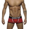 Мужские трусы боксеры-джоки красные Addicted, XXL