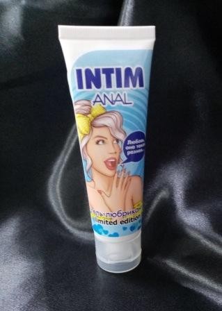 Гель-любрикант Intim anal серии Limited edition туб пластиковый 50 г