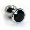 Анальная пробка "Small"из аллюминия black