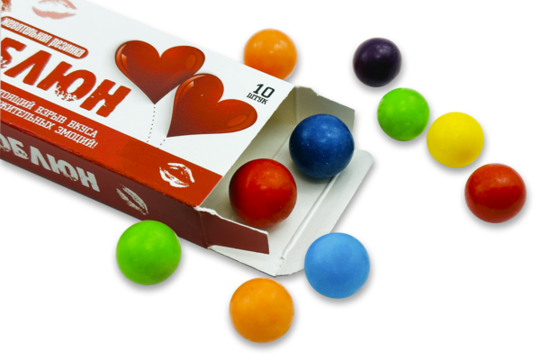 Шуточная жвачка- Люблюн- New