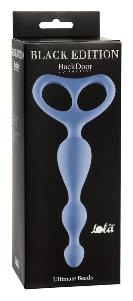 Анальная цепочка Ultimate Beads Blue