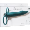 Вибронасадка для двойного проникновения Pure Passion Flirtini Green