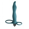 Вибронасадка для двойного проникновения Pure Passion Flirtini Green
