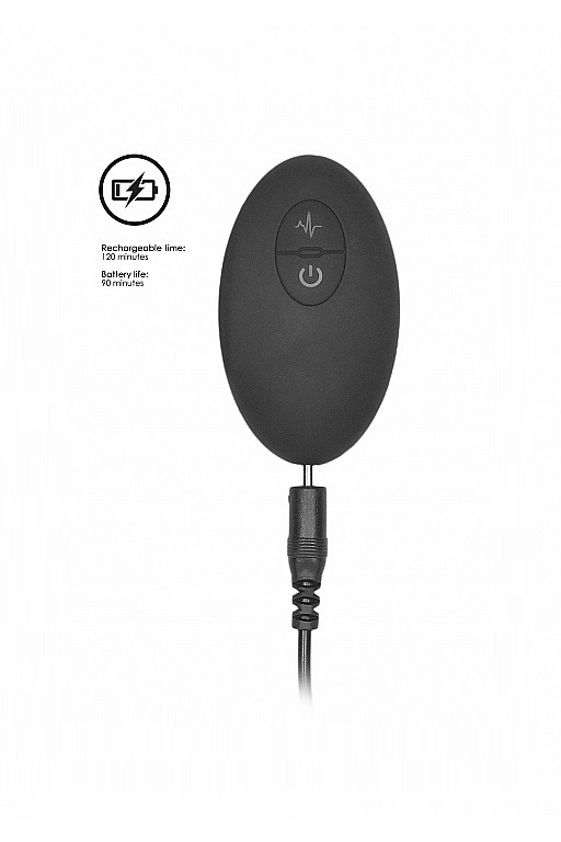 Вибромассажер для точки G с электростимуляцией и пультом управления E-Stim G/P-Spot Vibrator