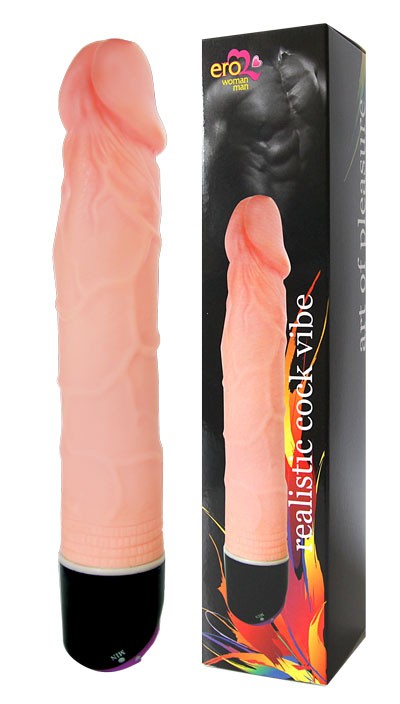 Фаллоимитатор с ротацией и вибрацией "Realistic cock vibe"
