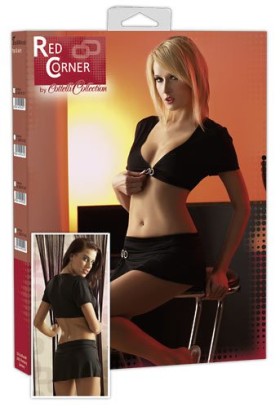 Топ и юбка Red Corner цвет черный, размер M