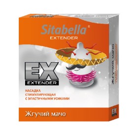 Насадка стимулирующая - презерватив Sitabella Extender Жгучий мачо