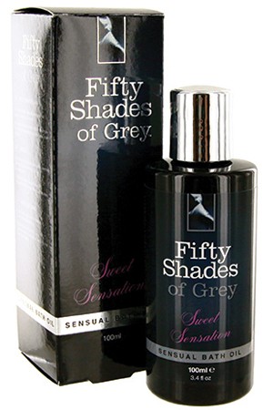 Масло для ванны «50 оттенков серого»: Sweet Sensation Sensual Bath Oil, 100ml ()