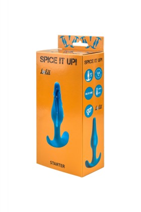 Анальная пробка Spice it up Starter Aquamarine