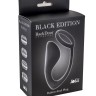 Мужской анальный стимулятор с кольцом на пенис Button Anal Plug Black