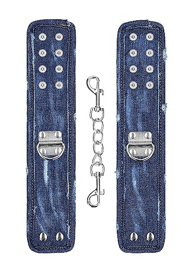 Джинсовые наручники Roughend Denim Style