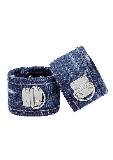 Джинсовые наручники Roughend Denim Style