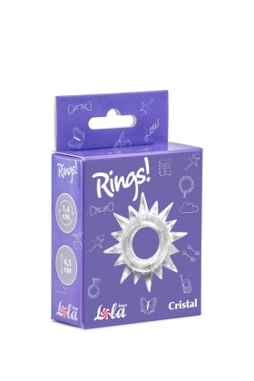 Эрекционное кольцо Rings Cristal white