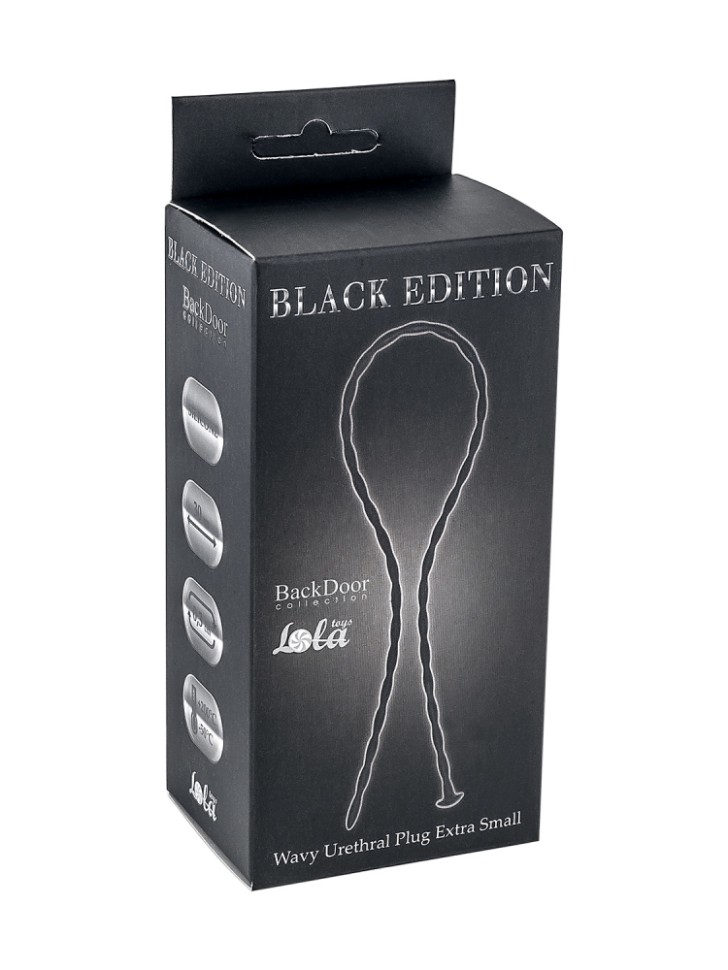 Силиконовый уретральный массажер Wavy Urethral Plug Extra Small