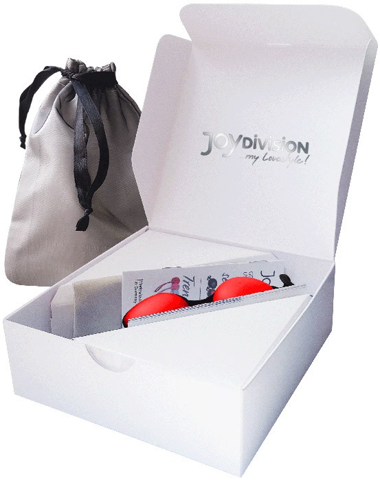 Вагинальные шарики Joyballs secret, Red-Black