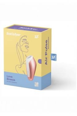 Вакуумно-волновой стимулятор Love Breeze, розовый