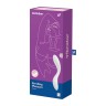 Вибромассажер Satisfyer Rrrolling Pleasure с движущимся шариком для стимуляции точки G (белый)