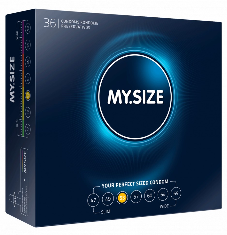 Презервативы My.Size №3 размер 53