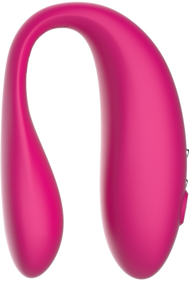 Парный вибромассажер TWIN, Pink с управлением через приложени