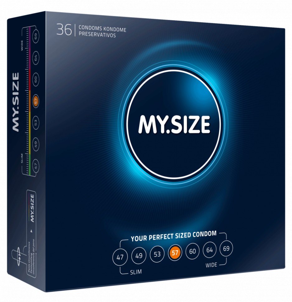 Презервативы MY.SIZE №3 размер 57
