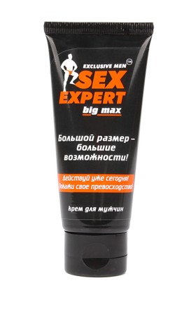 Крем для мужчин &quot;Big max&quot; серия Sex Expert 50г