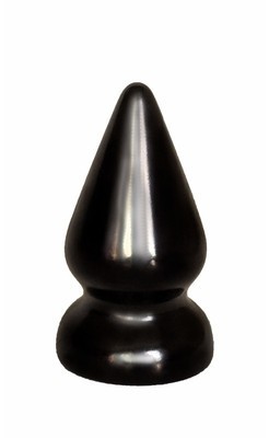 Плаг-массажер для простаты Black Magnum в ламинате L 100 мм, D 50 мм, цвет чёрный