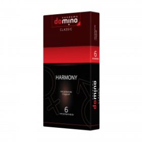 Презервативы гладкие Domino Classic Harmony 6 шт.