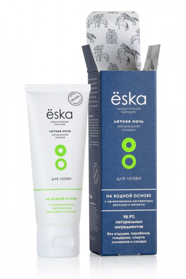Лубрикант Eska на Водной Основе "Летняя ночь" 75 мл.