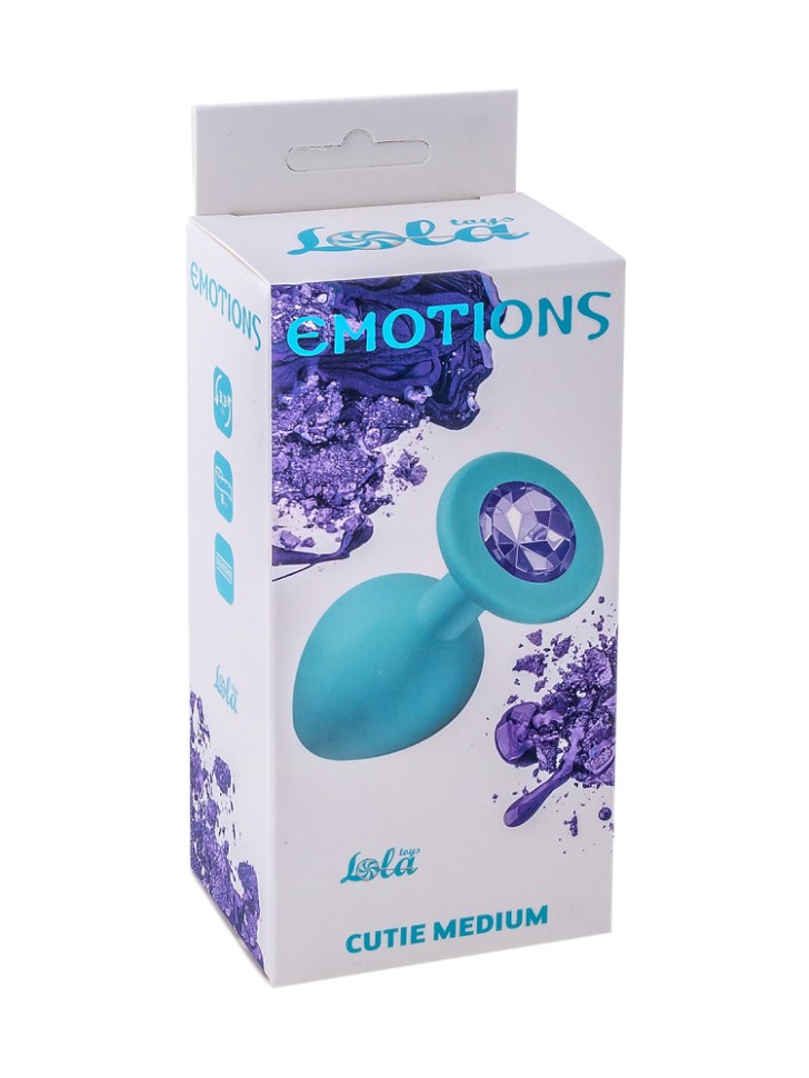 Силиконовая анальная пробка Emotions Cutie Medium