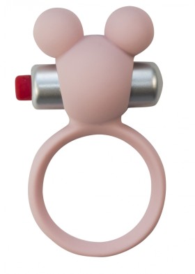 Эрекционное виброколечко Emotions Minnie Light pink