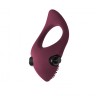 Эрекционное виброкольцо Pure Passion Sunset Wine red