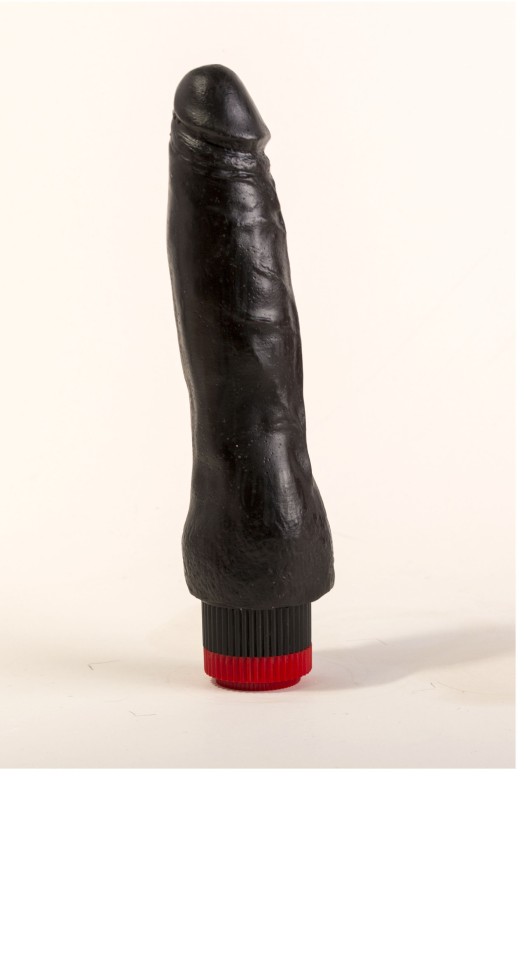 Вибратор реалистик L 175 мм D 40 мм, цвет черный