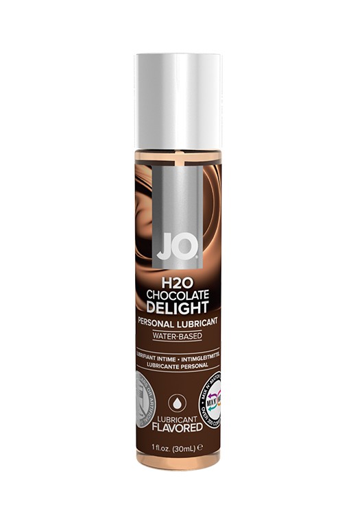 Вкусовой лубрикант "Шоколад" JO Flavored Chocolate Delight - 30 мл.